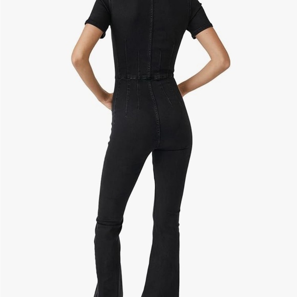 Free People Black Flare Jumpsuit - Picture 3 of 12